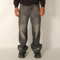Black Relaxed Bootcut Jeans